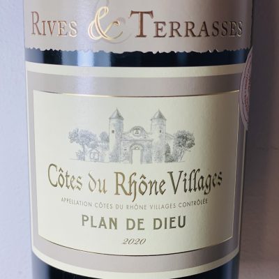Bertrand Bauchais Côtes du Rhône-Villages Plan de Dieu Rives & Terrasses 2020