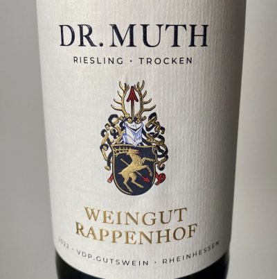 Weingut Rappenhof Rheinhessen Riesling trocken Dr. Muth 2022