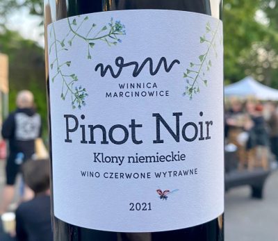 Winnica Marcinowice Pinot Noir Klony Niemieckie 2021