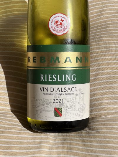 Rebmann / Henri Ehrhart Alsace Riesling 2021