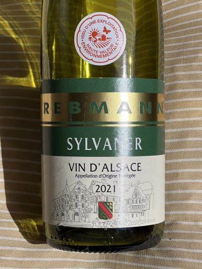 Rebmann / Henri Ehrhart Alsace Sylvaner 2021