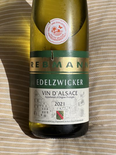 Rebmann / Henri Ehrhart Alsace Edelzwicker 2021
